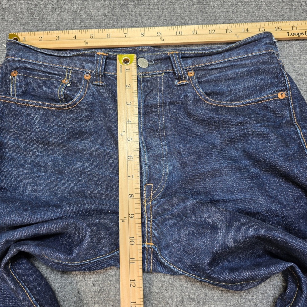 FULLCOUNT & CO 1108 Slim‎ Straight Japanese Selvedge Denim Jeans Blue Size 32 - Picture 4 of 9